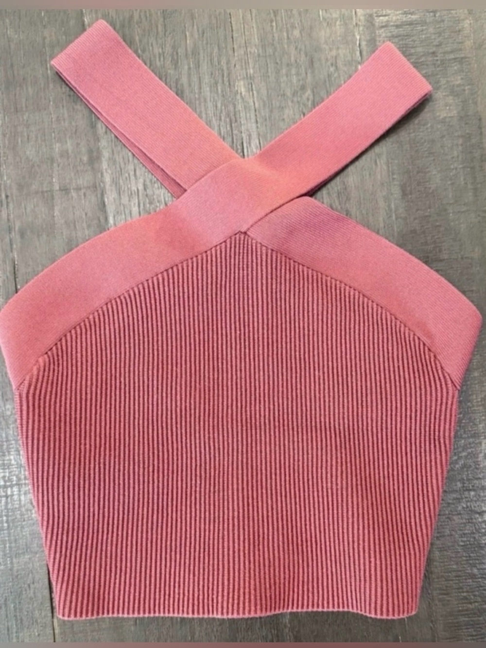 Aritzia Ribbed Crop Top - Picture 3 of 4
